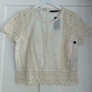 NWT Abercrombie Lace Top